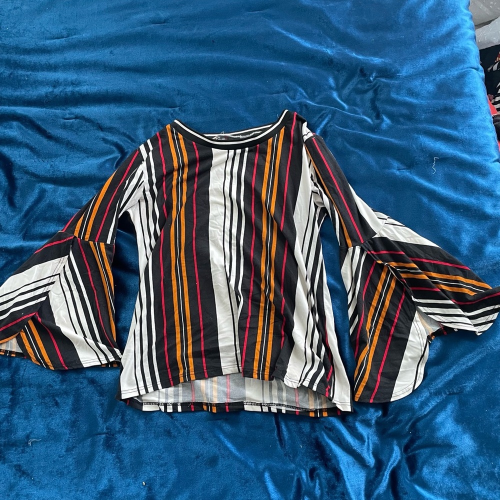 striped disco top